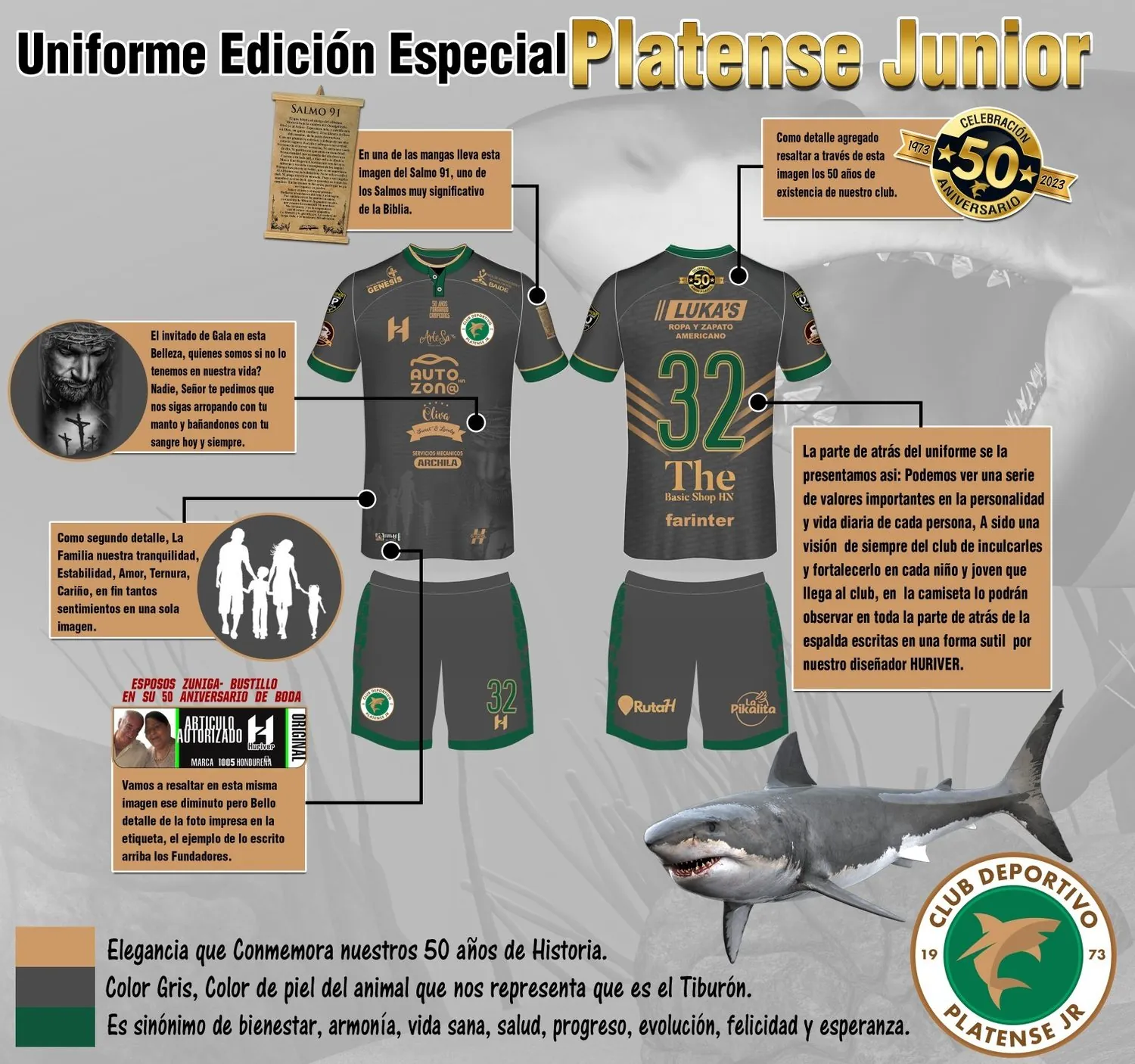 50 años de historia en un uniforme: la Edición Especial de Platense Junior