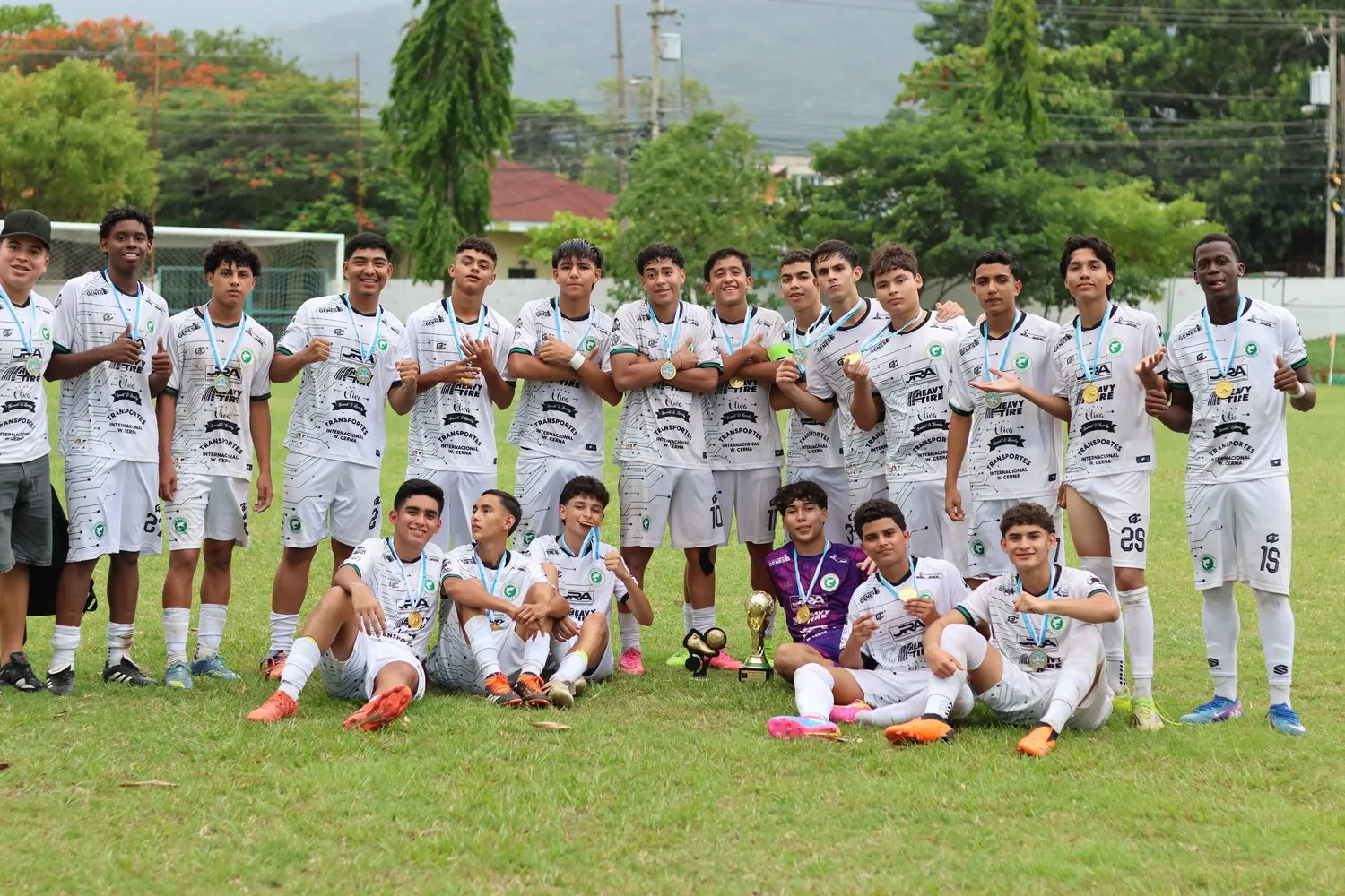 Equipo campeón en la final de la categoría U17